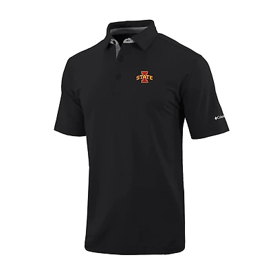 Columbia Iowa State Cyclones Omni-Wick Even Lie Polo