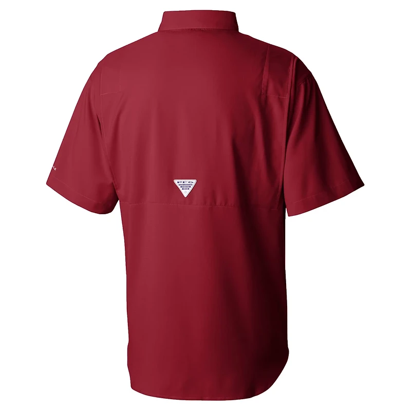 Columbia Iowa State Cyclones Tamiami Omni-Wick Button-Down Shirt