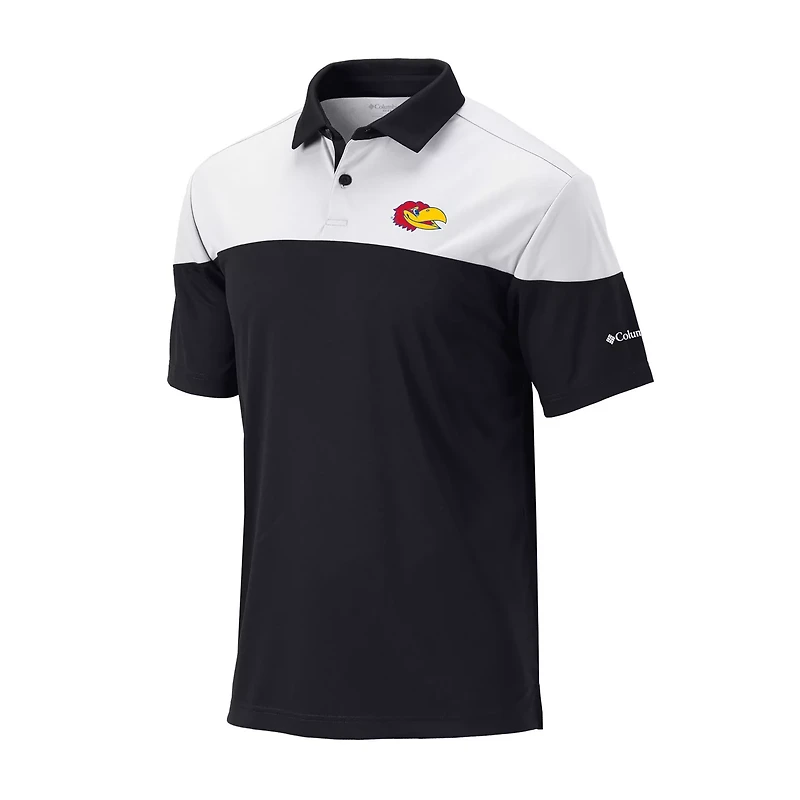 Columbia Kansas Jayhawks Omni-Wick Best Ball Polo