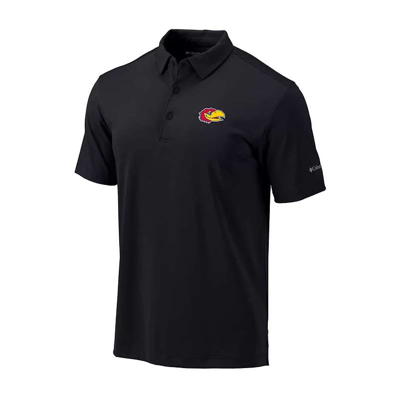 Columbia Kansas Jayhawks Omni-Wick Drive Polo