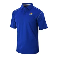 Columbia Kansas Jayhawks Omni-Wick Shotgun Polo