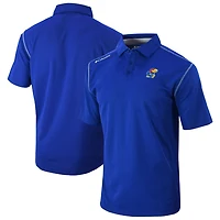 Columbia Kansas Jayhawks Omni-Wick Shotgun Polo