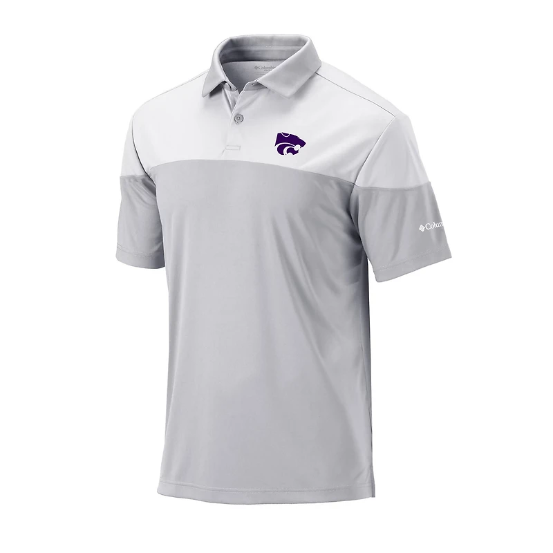 Columbia Kansas State Wildcats Omni-Wick Best Ball Polo