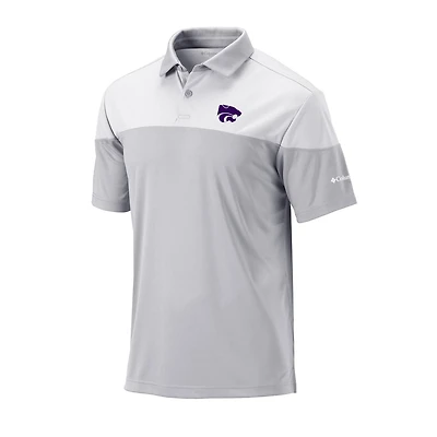 Columbia Kansas State Wildcats Omni-Wick Best Ball Polo