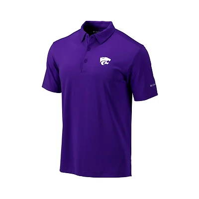 Columbia Kansas State Wildcats Omni-Wick Drive Polo