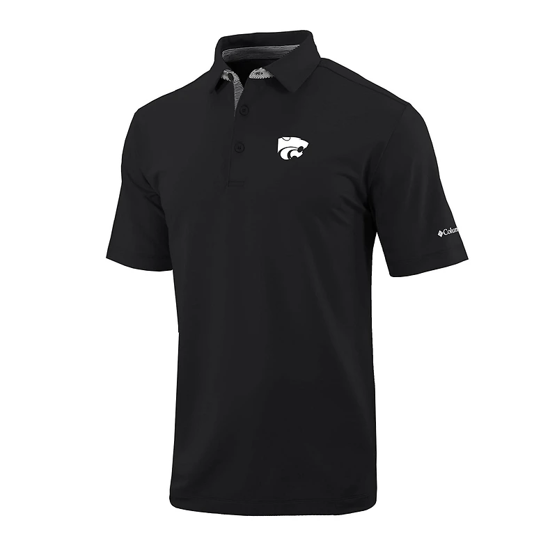 Columbia Kansas State Wildcats Omni-Wick Even Lie Polo