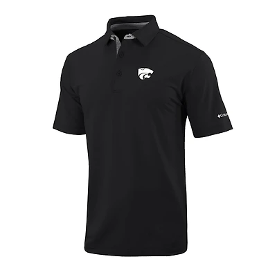 Columbia Kansas State Wildcats Omni-Wick Even Lie Polo