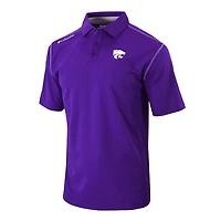 Columbia Kansas State Wildcats Omni-Wick Shotgun Polo