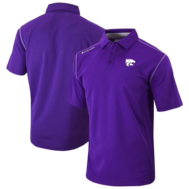 Columbia Kansas State Wildcats Omni-Wick Shotgun Polo