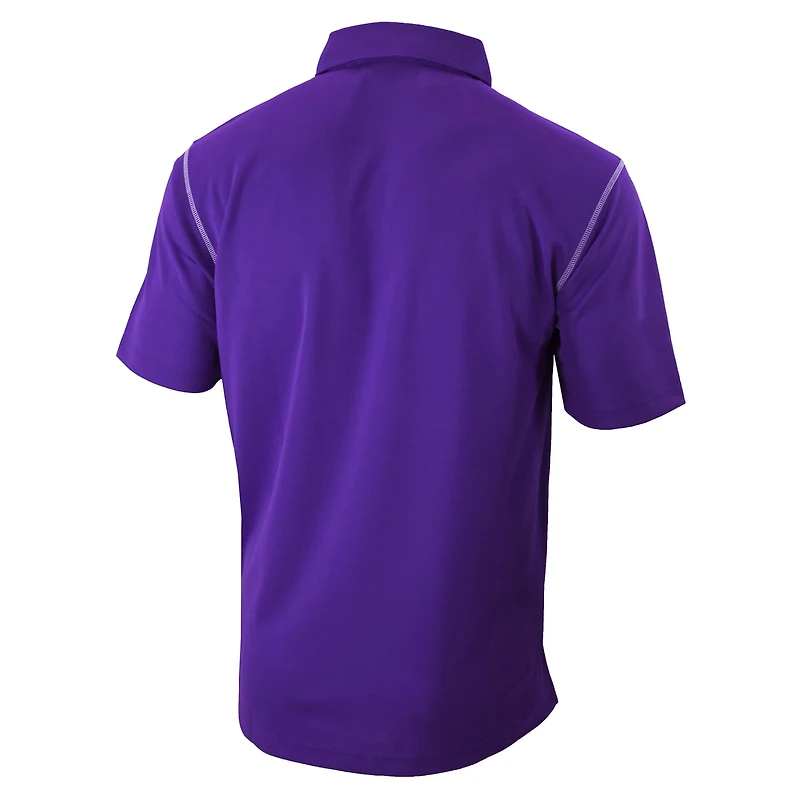 Columbia Kansas State Wildcats Omni-Wick Shotgun Polo