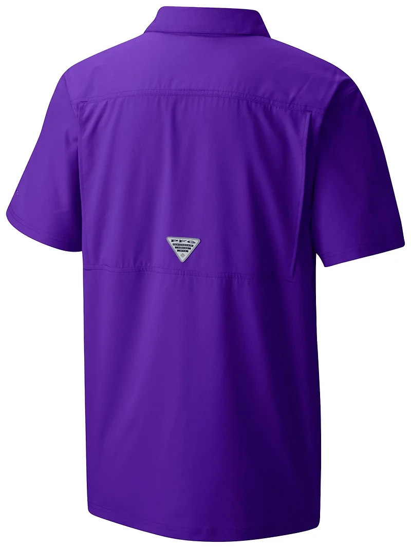 Columbia Kansas State Wildcats Slack Tide Omni-Wick Button-Up Camp Shirt