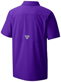 Columbia Kansas State Wildcats Slack Tide Omni-Wick Button-Up Camp Shirt