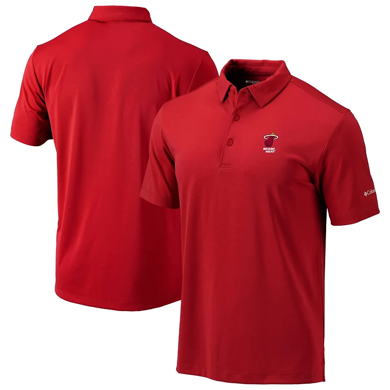 Columbia Miami Heat Omni-Wick Drive Polo