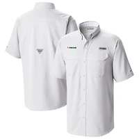 Columbia Miami Hurricanes Low Drag Offshore Omni-Wick Button-Up Shirt