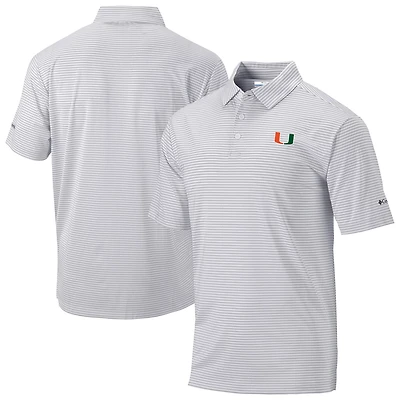 Columbia Miami Hurricanes Omni-Wick Club Invite Polo