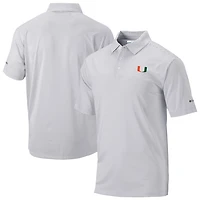 Columbia Miami Hurricanes Omni-Wick Club Invite Polo