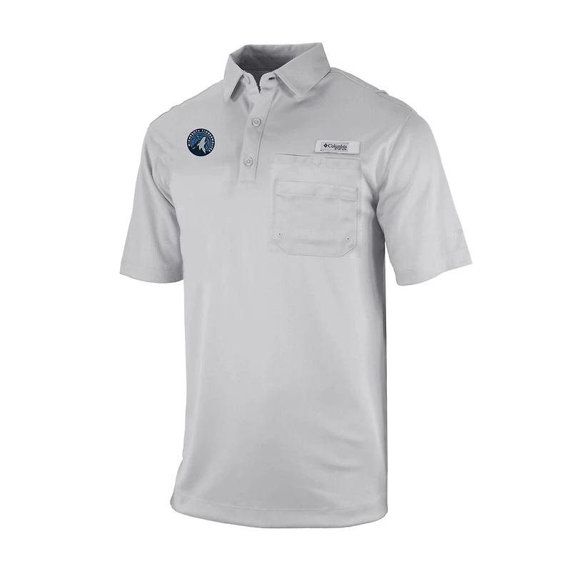 Columbia Minnesota Timberwolves Omni-Wick Flycaster Pocket Polo