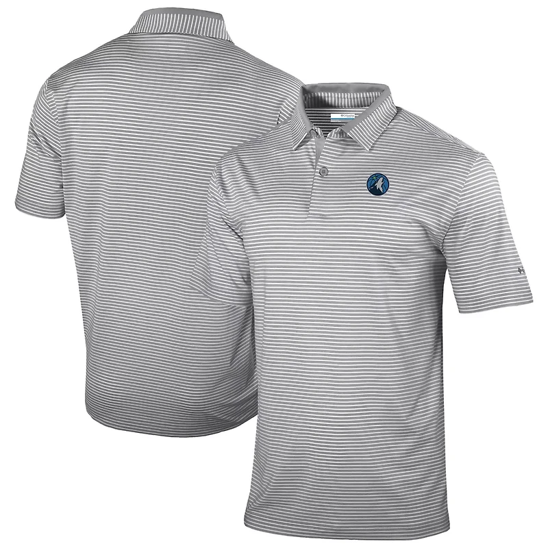 Columbia Minnesota Timberwolves Omni-Wick Golden Hills Polo
