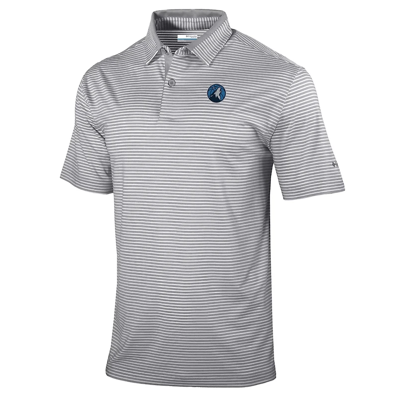 Columbia Minnesota Timberwolves Omni-Wick Golden Hills Polo