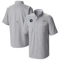 Columbia Minnesota Timberwolves Omni-Wick Low Drag Offshore Button-Up Shirt
