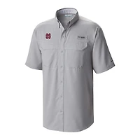 Columbia Mississippi State Bulldogs Low Drag Offshore Omni-Wick Button-Up Shirt