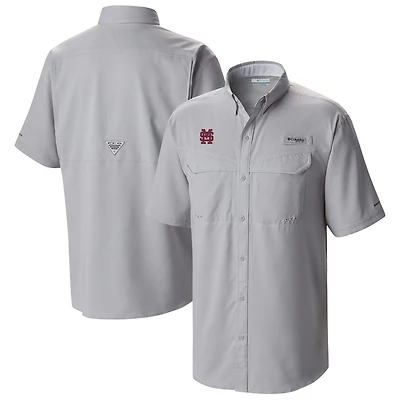 Columbia Mississippi State Bulldogs Low Drag Offshore Omni-Wick Button-Up Shirt