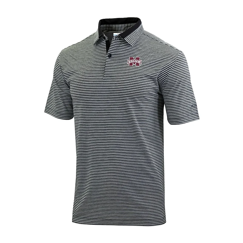 Columbia Mississippi State Bulldogs Omni-Wick Golden Hills Polo