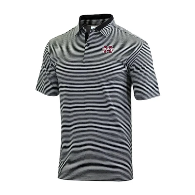 Columbia Mississippi State Bulldogs Omni-Wick Golden Hills Polo