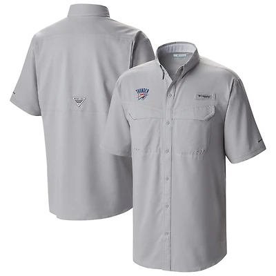 Columbia Oklahoma City Thunder Omni-Wick Low Drag Offshore Button-Up Shirt