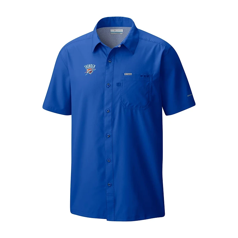 Columbia Oklahoma City Thunder Slack Tide Camp Button-Up Shirt