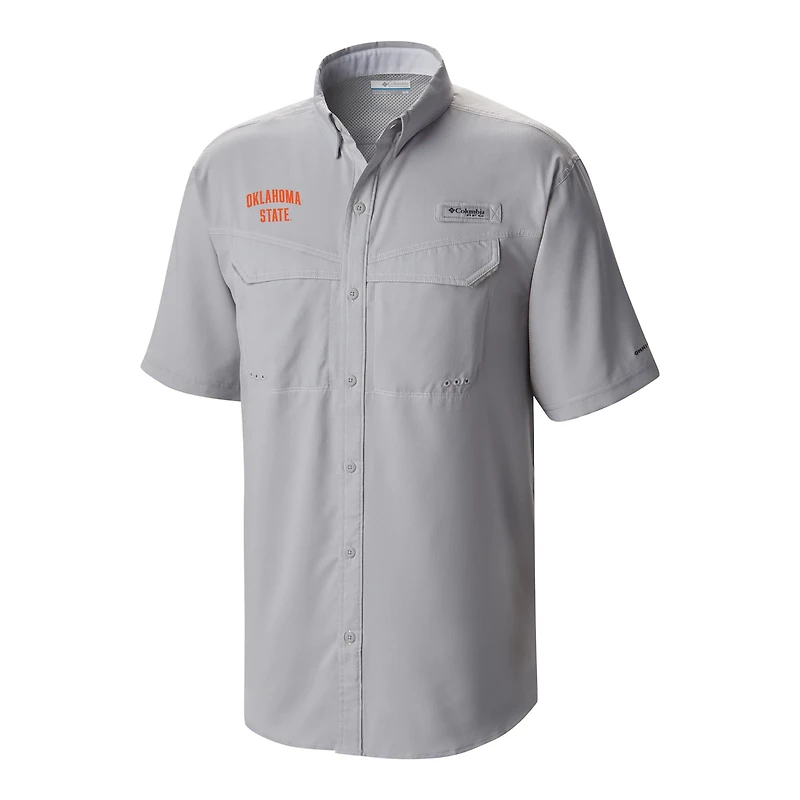 Columbia Oklahoma State Cowboys Low Drag Offshore Omni-Wick Button-Up Shirt