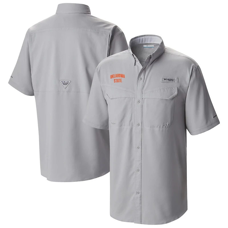 Columbia Oklahoma State Cowboys Low Drag Offshore Omni-Wick Button-Up Shirt