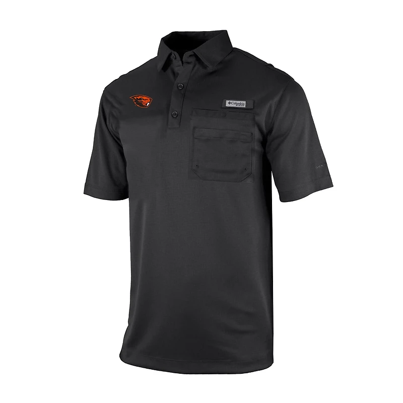 Columbia Oregon State Beavers Omni-Wick Flycaster Pocket Polo
