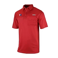 Columbia Philadelphia 76ers Omni-Wick Flycaster Pocket Polo