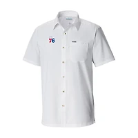 Columbia Philadelphia 76ers Slack Tide Camp Button-Up Shirt