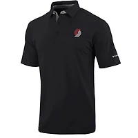 Columbia Portland Trail Blazers Omni-Wick Even Lie Polo