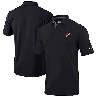 Columbia Portland Trail Blazers Omni-Wick Even Lie Polo