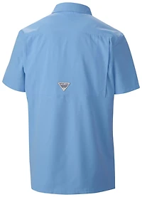 Columbia Powder Ole Miss Rebels Slack Tide Omni-Wick Button-Up Camp Shirt