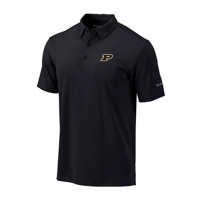 Columbia Purdue Boilermakers Omni-Wick Drive Polo