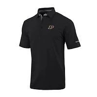 Columbia Purdue Boilermakers Omni-Wick Even Lie Polo
