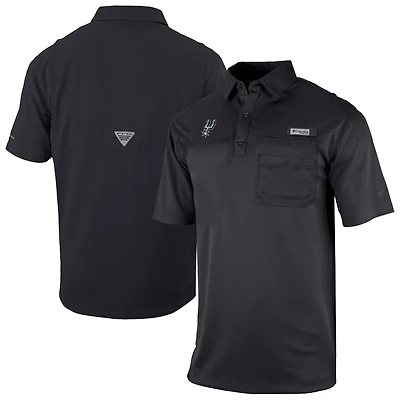 Columbia San Antonio Spurs Omni-Wick Flycaster Pocket Polo