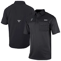 Columbia San Antonio Spurs Omni-Wick Flycaster Pocket Polo