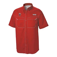 Columbia Texas Tech Raiders Low Drag Offshore Omni-Wick Button-Up Shirt
