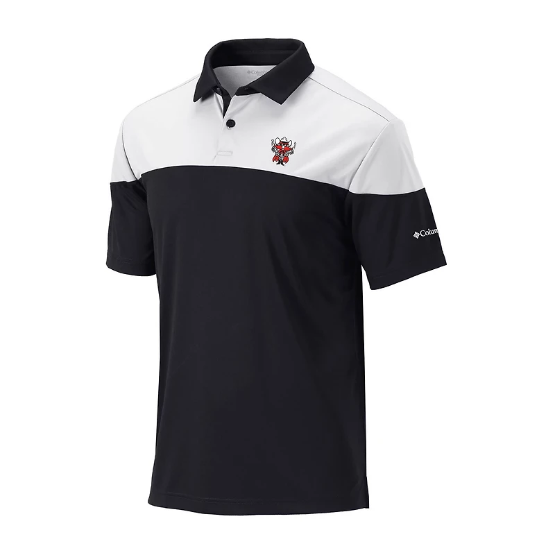 Columbia Texas Tech Raiders Omni-Wick Best Ball Polo