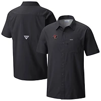 Columbia Texas Tech Raiders Slack Tide Omni-Wick Button-Up Camp Shirt