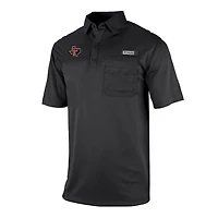 Columbia Texas Tech Red Raiders Omni-Wick Flycaster Pocket Polo
