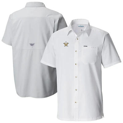 Columbia Vanderbilt Commodores Slack Tide Omni-Wick Button-Up Camp Shirt