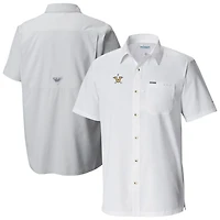 Columbia Vanderbilt Commodores Slack Tide Omni-Wick Button-Up Camp Shirt