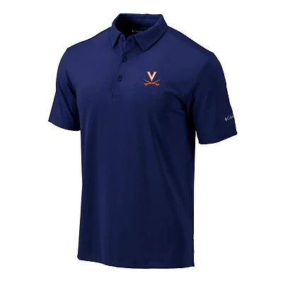 Columbia Virginia Cavaliers Omni-Wick Drive Polo