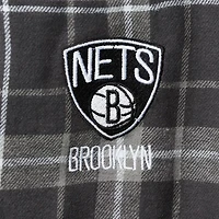 Concepts Sport /Gray Brooklyn Nets Ultimate Plaid Flannel Pajama Pants